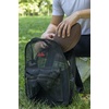 image:imageSummit Ridge Mesh Backpacks for Kids Adults School Beach and Travel Colorful Transparent Mesh Backpacks with Padded StrapsBlack