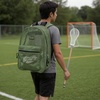 image:imageSummit Ridge Mesh Backpacks for Kids Adults School Beach and Travel Colorful Transparent Mesh Backpacks with Padded StrapsGreen