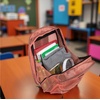 image:imageSummit Ridge Mesh Backpacks for Kids Adults School Beach and Travel Colorful Transparent Mesh Backpacks with Padded StrapsPeach