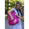 image:imageSummit Ridge Mesh Backpacks for Kids Adults School Beach and Travel Colorful Transparent Mesh Backpacks with Padded StrapsPink