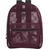 image:imageSummit Ridge Mesh Backpacks for Kids Adults School Beach and Travel Colorful Transparent Mesh Backpacks with Padded StrapsPurple