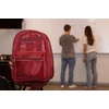 image:imageSummit Ridge Mesh Backpacks for Kids Adults School Beach and Travel Colorful Transparent Mesh Backpacks with Padded StrapsRed