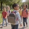 image:imageTrail maker 15 Inch Backpack for Girls Preschool Elementary amp Middle School Students  Spacious Bookbag with Large Front Pocket Adjustable Straps Fits up to 13 Inch Laptop PinkGrey