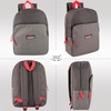 image:imageTrail maker 15 Inch Backpack for Girls Preschool Elementary amp Middle School Students  Spacious Bookbag with Large Front Pocket Adjustable Straps Fits up to 13 Inch Laptop PinkGrey