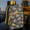image:imageTrail maker 15 Inch Kids Backpacks for Boys amp Girls  Preschool Kindergarten Elementary School Backpacks with Adjustable Padded Straps Prehistoric PalsTough Trucks