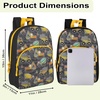 image:imageTrail maker 15 Inch Kids Backpacks for Boys amp Girls  Preschool Kindergarten Elementary School Backpacks with Adjustable Padded Straps Prehistoric PalsTough Trucks