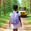 image:imageTrail maker 165 Inch Boys School Backpack 6 in 1 Set with Lunch Bag Pencil Case Tech Pouch Keychain Carabiner Clip Attached Ready Player for Travel CommuteSequins  Butterflies