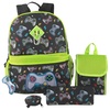 image:imageTrail maker 165 Inch Boys School Backpack 6 in 1 Set with Lunch Bag Pencil Case Tech Pouch Keychain Carabiner Clip Attached Ready Player for Travel CommuteReady Player