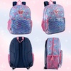 image:imageTrail maker 165 Inch Boys School Backpack 6 in 1 Set with Lunch Bag Pencil Case Tech Pouch Keychain Carabiner Clip Attached Ready Player for Travel CommuteSequins  Butterflies