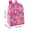image:imageTrail maker 17 Kids Character School Backpacks Plush for Girls with Side Pockets Padded StrapsPlush Cherry Unicorns