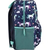image:imageTrail maker 17 Kids Character School Backpacks Plush for Girls with Side Pockets Padded StrapsPlush Prancing Unicorns