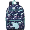 image:imageTrail maker 17 Kids Character School Backpacks Plush for Girls with Side Pockets Padded StrapsPlush Prancing Unicorns