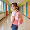 image:imageTrail maker 17 Kids Character School Backpacks Plush for Girls with Side Pockets Padded StrapsPlush Starry Hearts