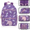 image:imageTrail maker 17 Kids Character School Backpacks Plush for Girls with Side Pockets Padded StrapsPlush Unicorn Love