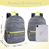 image:imageTrail maker 17 inch Backpack for Travel amp Commute Zippered Front amp Mesh Side Pockets Padded StrapsArt Board
