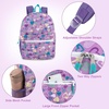 image:imageTrail maker 17 inch Backpack for Travel amp Commute Zippered Front amp Mesh Side Pockets Padded StrapsFestive Hearts