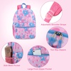 image:imageTrail maker 17 inch Backpack for Travel amp Commute Zippered Front amp Mesh Side Pockets Padded StrapsLoving Hearts