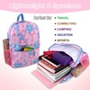image:imageTrail maker 17 inch Backpack for Travel amp Commute Zippered Front amp Mesh Side Pockets Padded StrapsLoving Hearts