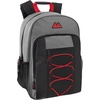 image:imageTrail maker 24 Pack 18 Inch Heavy Duty Bulk Dual Compartment Bungee Backpacks for College Homeless Women Men Light Colors PackDark Colors Pack