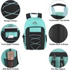 image:imageTrail maker 24 Pack 18 Inch Heavy Duty Bulk Dual Compartment Bungee Backpacks for College Homeless Women Men Light Colors PackLight Colors Pack