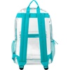 image:imageTrail maker Bulk Clear Backpacks Wholesale for School 24 Pack Clear Backpacks for Boys Girls School Stadium Travel Assorted Colors PackTurquoise Pack