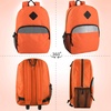 image:imageTrail maker Bulk Kids Reflective Backpack Wholesale 24 Pack Backpacks with Side Pockets Padded 10 Colors Pack10 Colors Pack