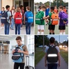 image:imageTrail maker Bulk Kids Reflective Backpack Wholesale 24 Pack Backpacks with Side Pockets Padded 10 Colors PackNavy