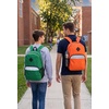 image:imageTrail maker Bulk Kids Reflective Backpack Wholesale 24 Pack Backpacks with Side Pockets Padded 10 Colors PackOrange