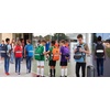image:imageTrail maker Bulk Kids Reflective Backpack Wholesale 24 Pack Backpacks with Side Pockets Padded 10 Colors PackPurple