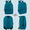 image:imageTrail maker Classic 17 inch Backpacks with Adjustable Padded Straps  School Backpacks for Girls Boys GreenBlue