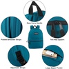 image:imageTrail maker Classic 17 inch Backpacks with Adjustable Padded Straps  School Backpacks for Girls Boys GreenBlue
