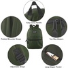 image:imageTrail maker Classic 17 inch Backpacks with Adjustable Padded Straps  School Backpacks for Girls Boys GreenGreen