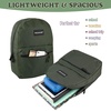 image:imageTrail maker Classic 17 inch Backpacks with Adjustable Padded Straps  School Backpacks for Girls Boys GreenGreen