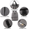 image:imageTrail maker Classic 17 inch Backpacks with Adjustable Padded Straps  School Backpacks for Girls Boys GreenGrey