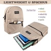 image:imageTrail maker Classic 17 inch Backpacks with Adjustable Padded Straps  School Backpacks for Girls Boys GreenKhaki
