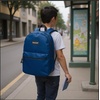 image:imageTrail maker Classic 17 inch Backpacks with Adjustable Padded Straps  School Backpacks for Girls Boys GreenNavy