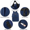 image:imageTrail maker Classic 17 inch Backpacks with Adjustable Padded Straps  School Backpacks for Girls Boys GreenNavy