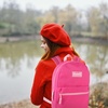 image:imageTrail maker Classic 17 inch Backpacks with Adjustable Padded Straps  School Backpacks for Girls Boys GreenPink