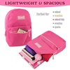 image:imageTrail maker Classic 17 inch Backpacks with Adjustable Padded Straps  School Backpacks for Girls Boys GreenPink