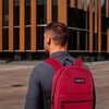 image:imageTrail maker Classic 17 inch Backpacks with Adjustable Padded Straps  School Backpacks for Girls Boys GreenRed