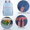 image:imageTrail maker Fun School Backpack for Elementary Middle School Girls and Boys  17 Inch Printed Backpacks for School Kids Travel Pretty Pink FlowersBeautiful Bows