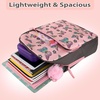 image:imageTrail maker Fun School Backpack for Elementary Middle School Girls and Boys  17 Inch Printed Backpacks for School Kids Travel Pretty Pink FlowersBig Bold Butterflies