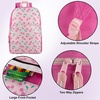 image:imageTrail maker Fun School Backpack for Elementary Middle School Girls and Boys  17 Inch Printed Backpacks for School Kids Travel Pretty Pink FlowersCheerful Cherries