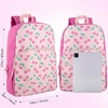 image:imageTrail maker Fun School Backpack for Elementary Middle School Girls and Boys  17 Inch Printed Backpacks for School Kids Travel Pretty Pink FlowersCheerful Cherries