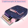 image:imageTrail maker Fun School Backpack for Elementary Middle School Girls and Boys  17 Inch Printed Backpacks for School Kids Travel Pretty Pink FlowersTwilight Twirls