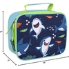 image:imageTrail maker Kids School Lunch Box Insulated for Boys Girls  Fun Insulated Lunch Bag for Kids School Camp Sports Snarky SharkiesSnarky Sharkies