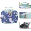image:imageTrail maker Kids School Lunch Box Insulated for Boys Girls  Fun Insulated Lunch Bag for Kids School Camp Sports Snarky SharkiesUnique Unicorns