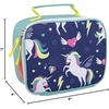 image:imageTrail maker Kids School Lunch Box Insulated for Boys Girls  Fun Insulated Lunch Bag for Kids School Camp Sports Snarky SharkiesUnique Unicorns