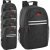 image:imageSummit Ridge 24 Pack Bulk Reflective Backpacks Wholesale for College Men Women Homeless Adults Female Colors PackAll Black Pack