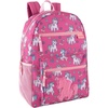 image:imageTrail maker 17 Kids Character School Backpacks Plush for Girls with Side Pockets Padded StrapsPlush Cherry Unicorns